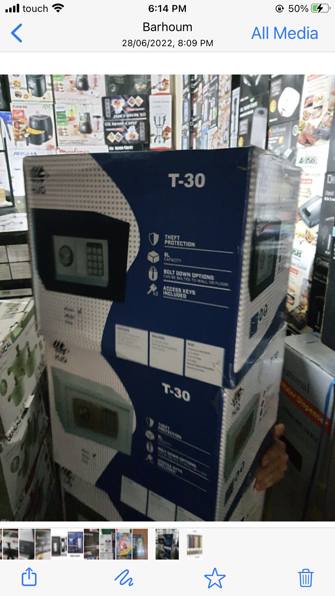 Digital Safe Box (T30)