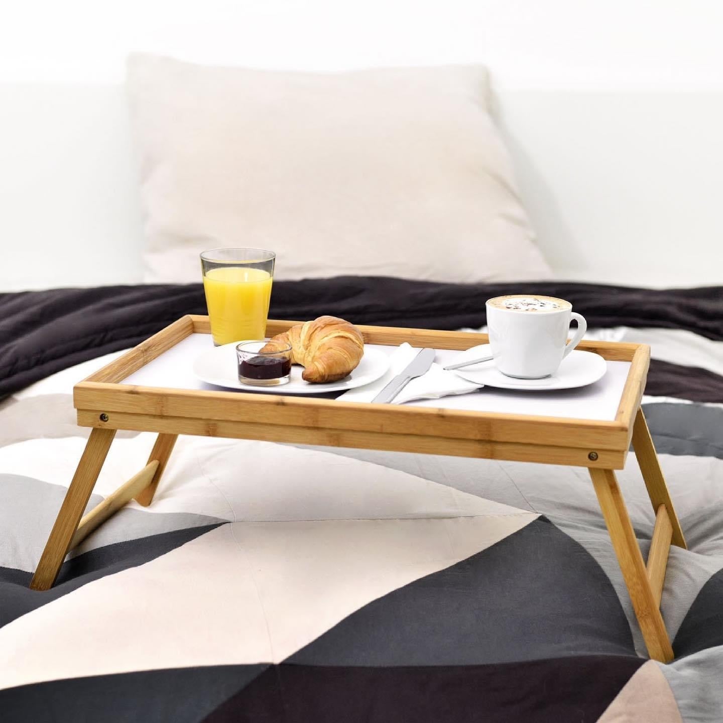 Folding Bamboo Table