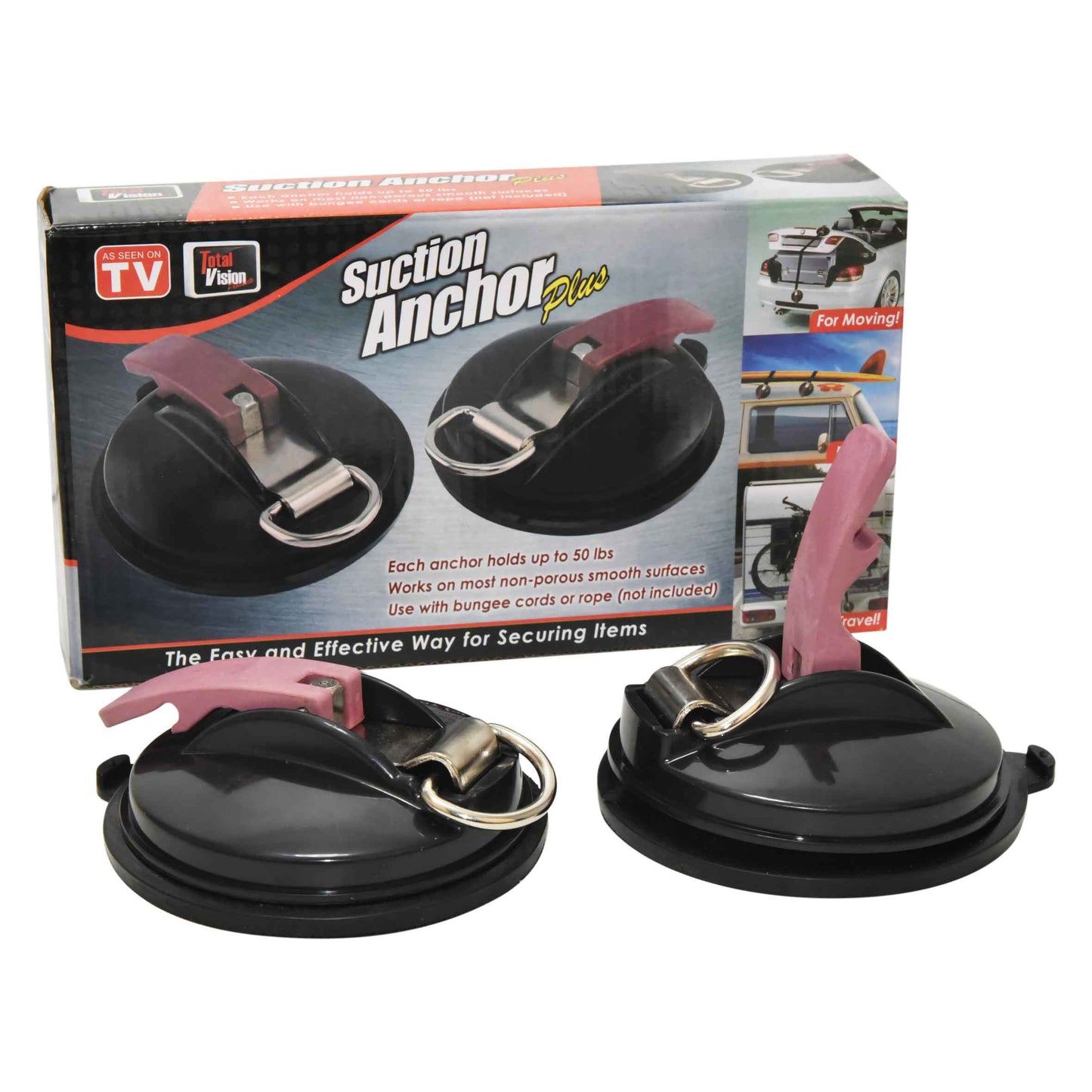 2-Pcs Suction Anchors