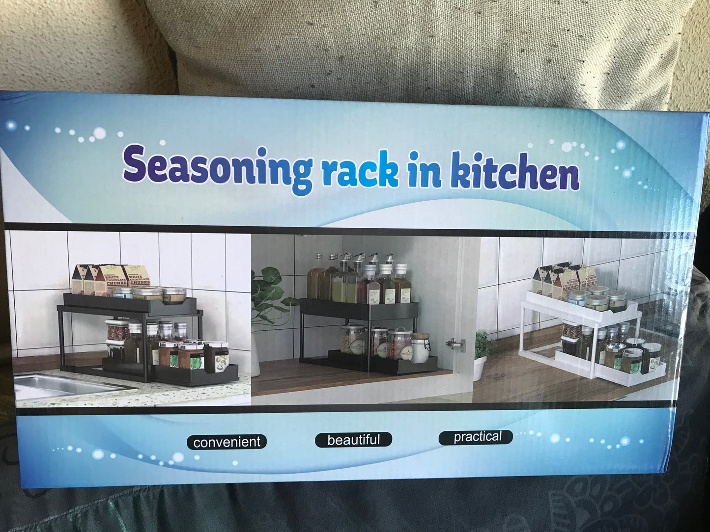 2-Tier Sliding Rack