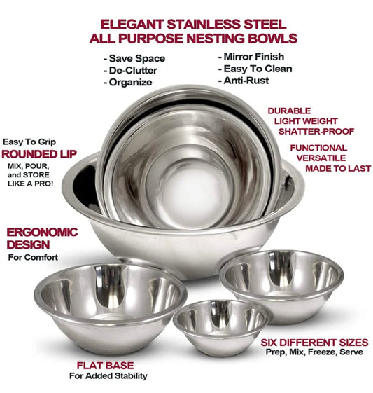 6-Pcs Bowls Set