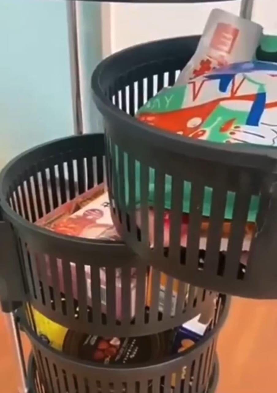 5-Tier Rotating Basket