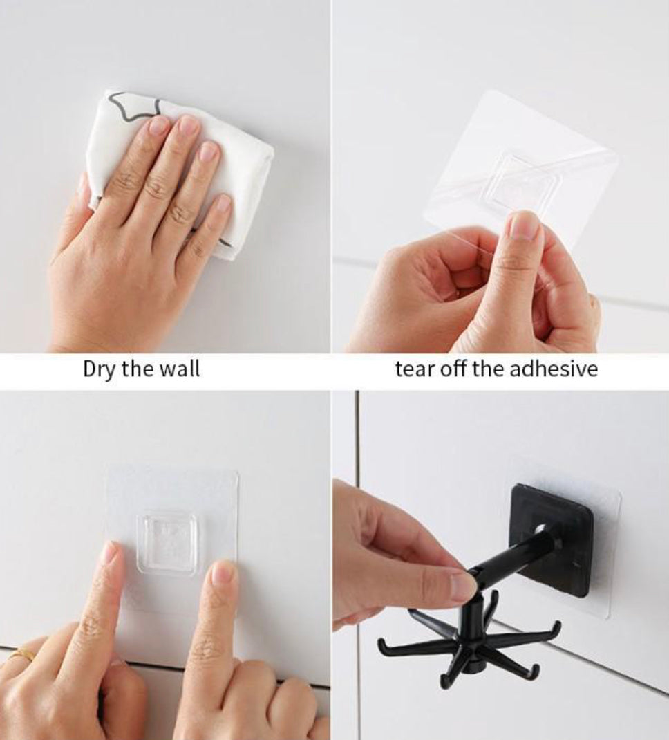 Adhesive Rotating Hook