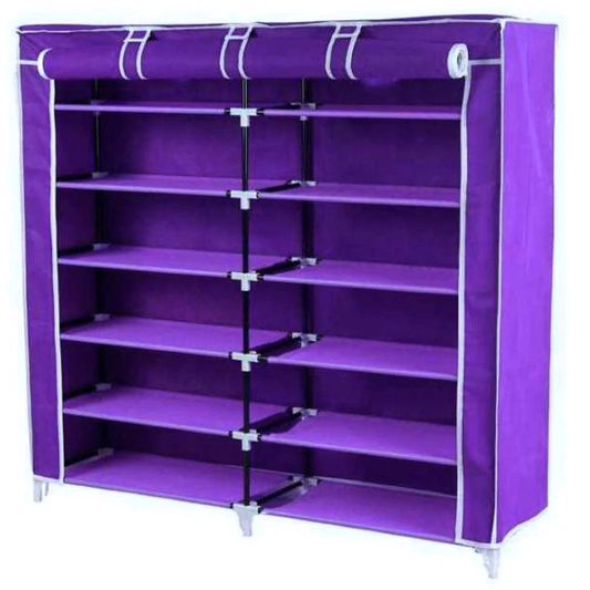 6-Tier Double Shoe Rack