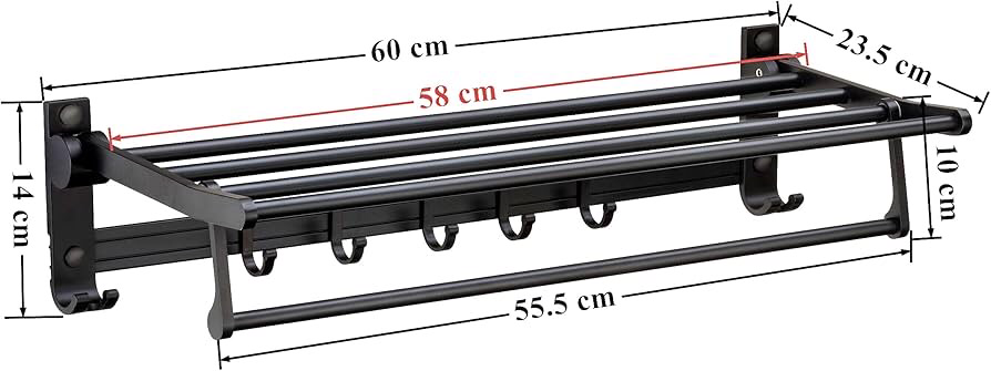 Towel Rack Shelf