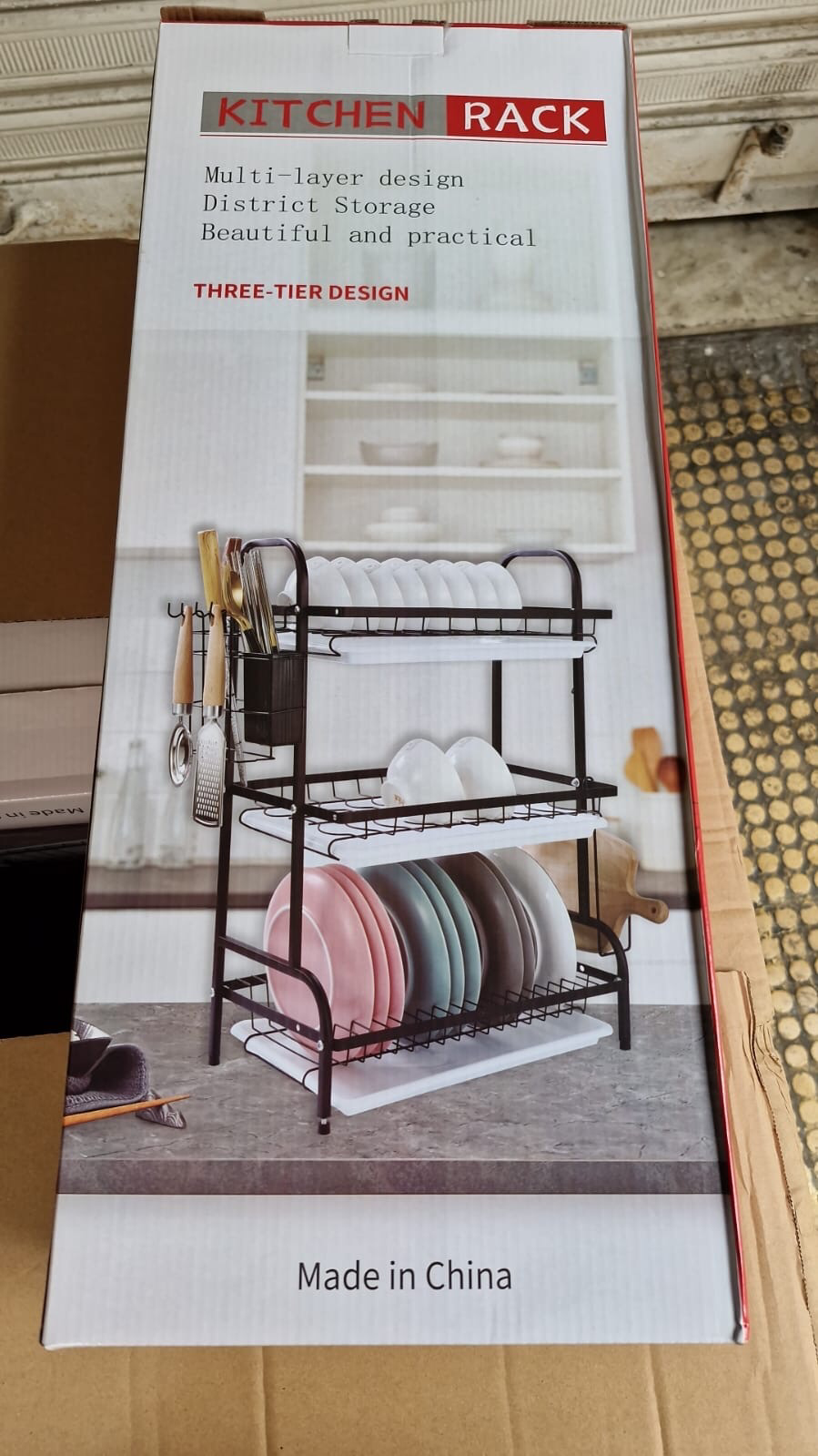 3-Tier Dish Rack
