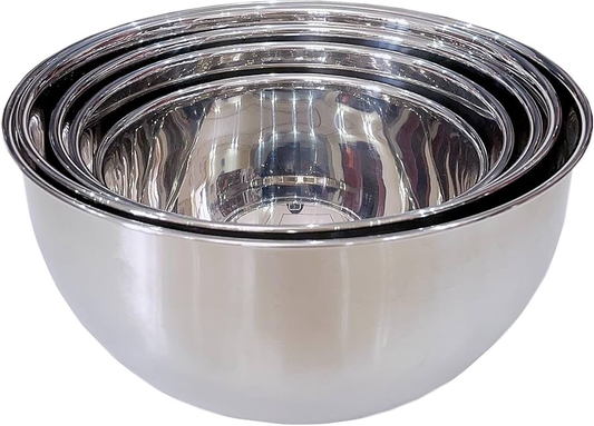 5-Pcs Stainless Bowls