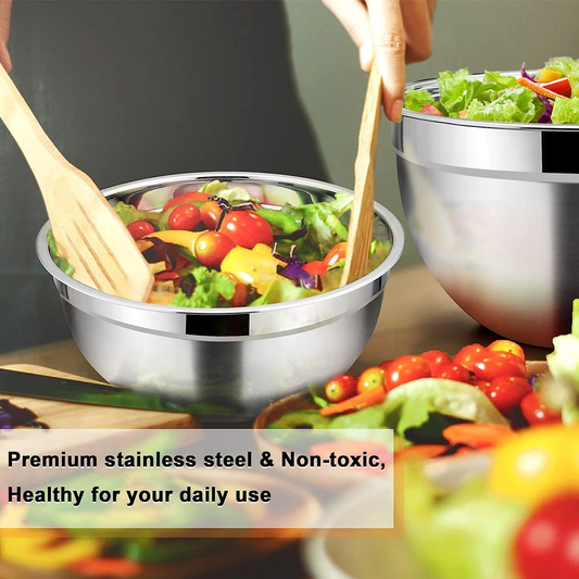5-Pcs Salad Bowls