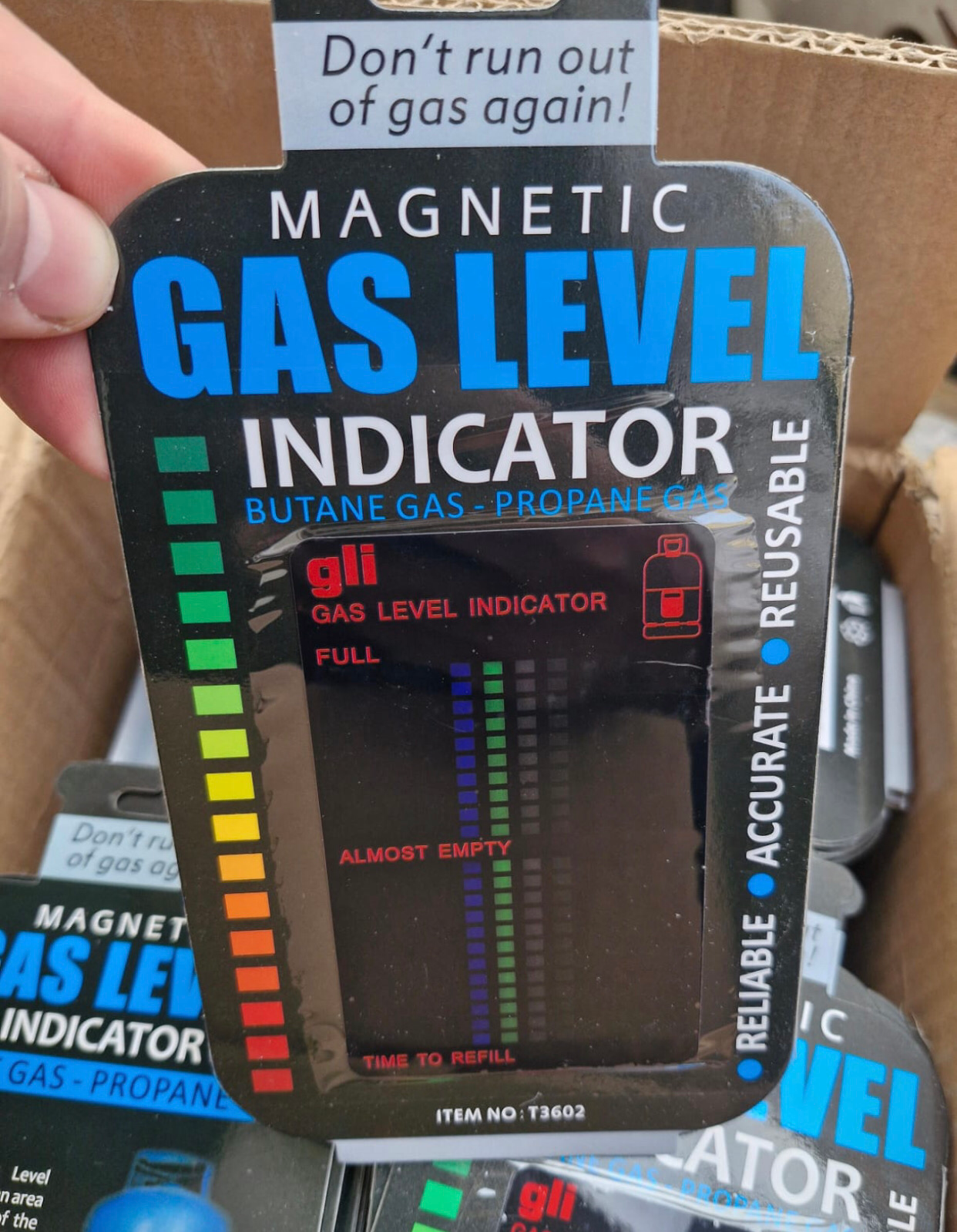 Gas Level Indicator
