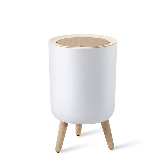Push Up Lid Trashbin (Round)