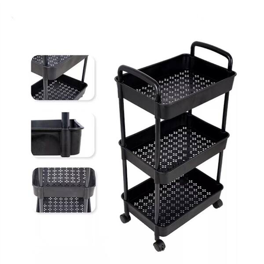 3-Tier Rack Trolley (294-3)