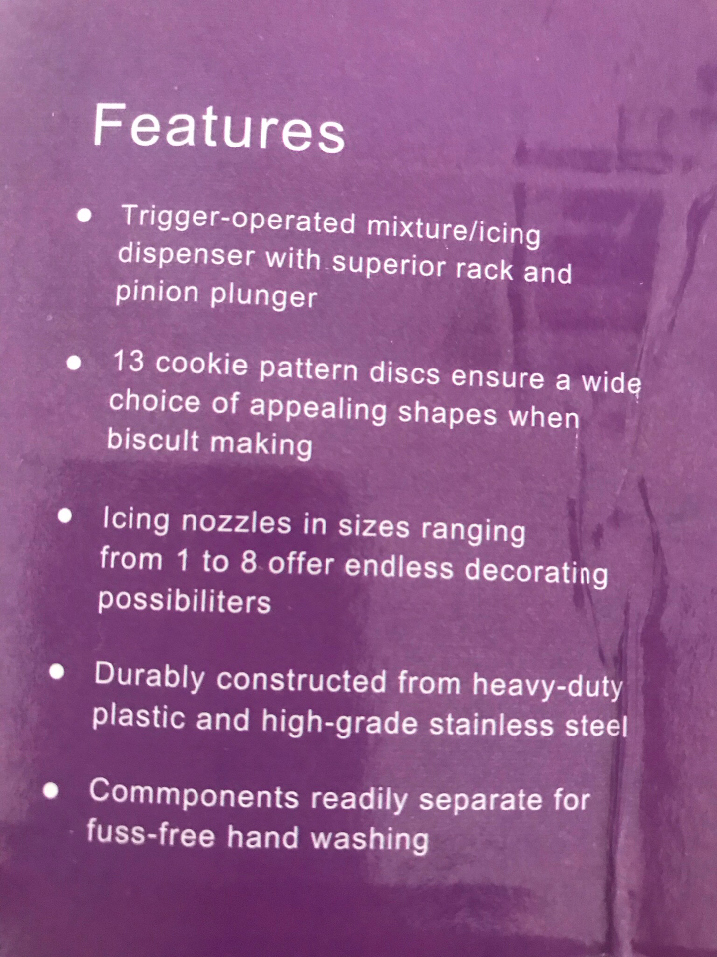 Cookie Press set