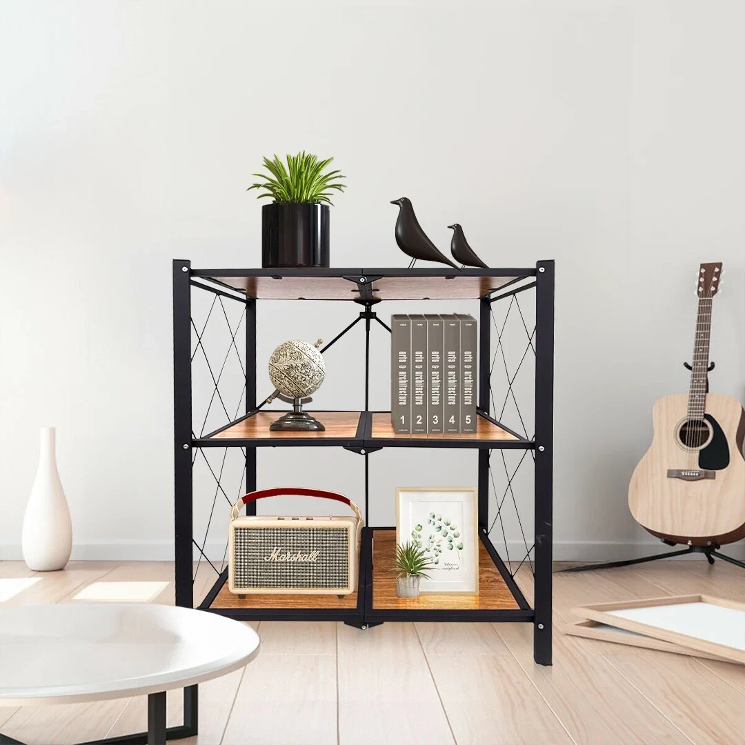 3-Tier Foldable Shelves