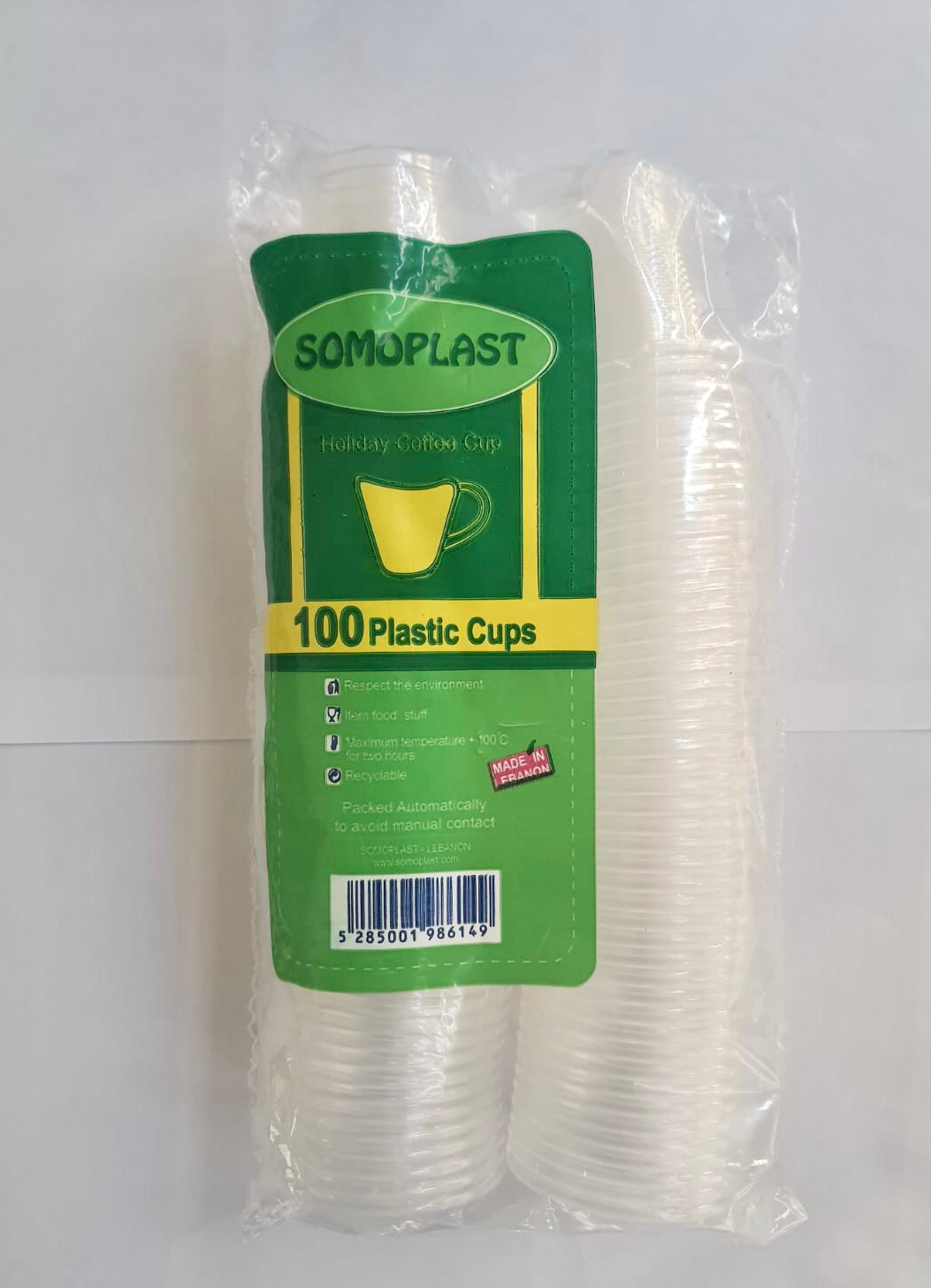 100-Pc Plastic Espresso Cups