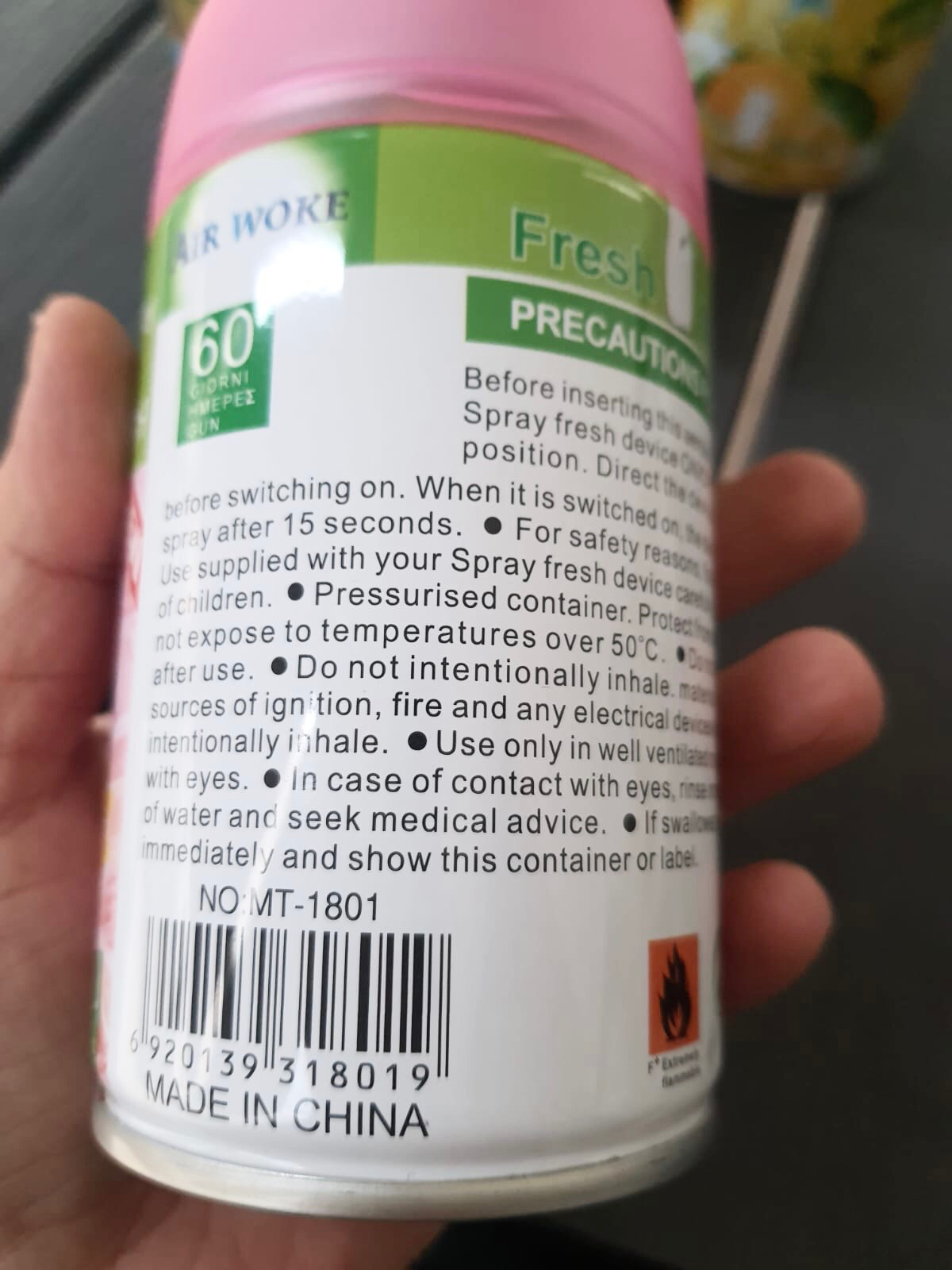 Air Woke Spray