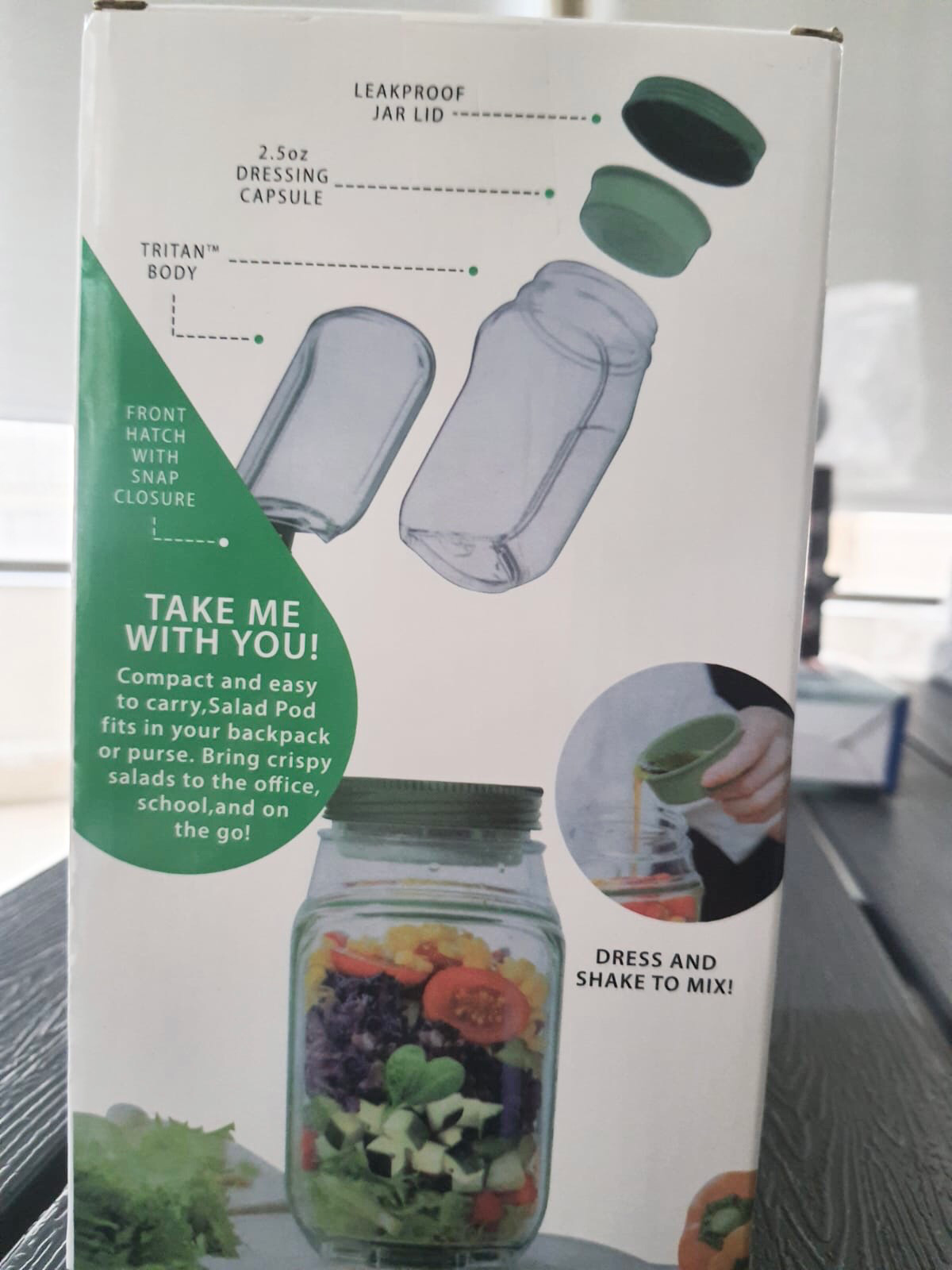Salad Pod Jar