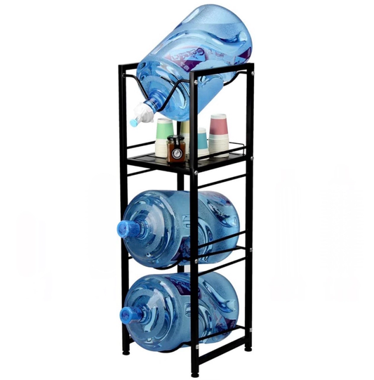Bottle Stand With Shelf