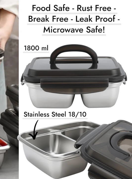 Divided Lunch Box (SM-1800C)