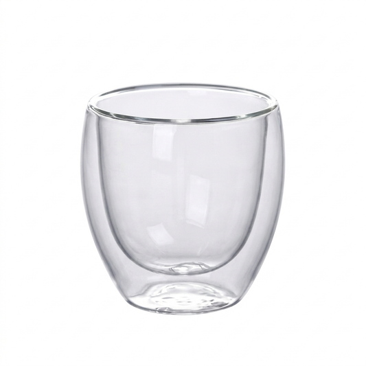 Double-Wall Glass Cup 250ml 9cm
