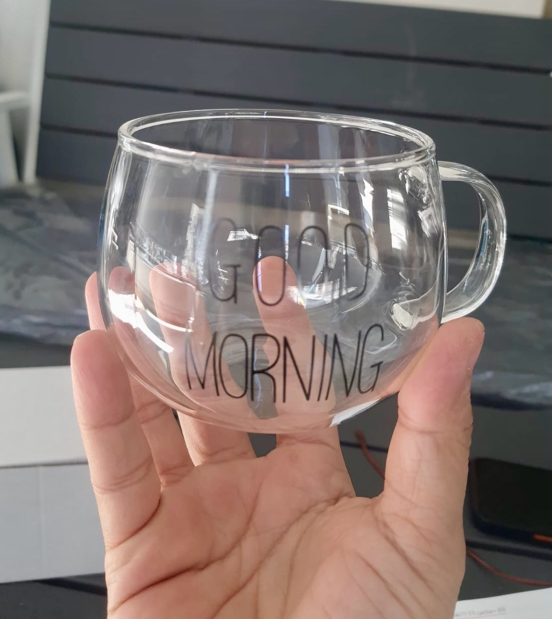 “Good Morning” Cup