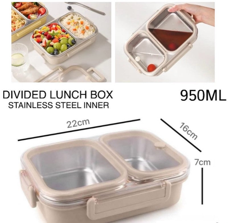 Divided Lunch Box (950ml)