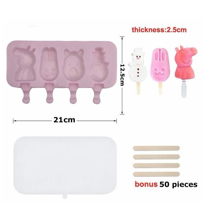 Cartoon Popsicle Mold (8015)
