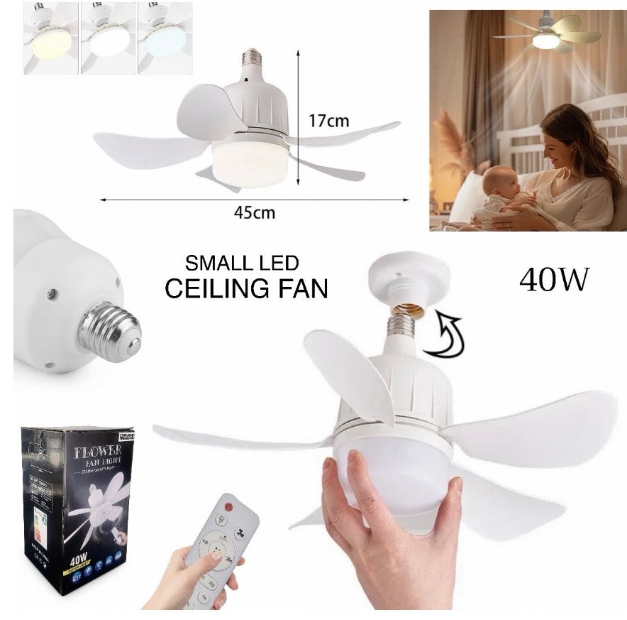 Small LED Ceiling Fan