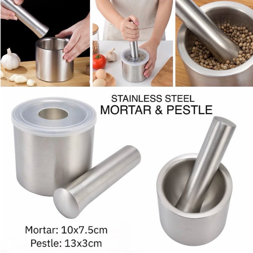 Metal Mortar & Pestle