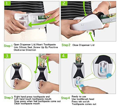 Toothpaste Holder Set