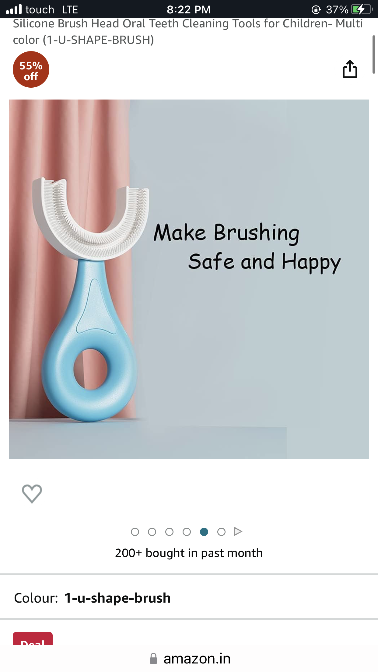 U-Shaped Toothbrush