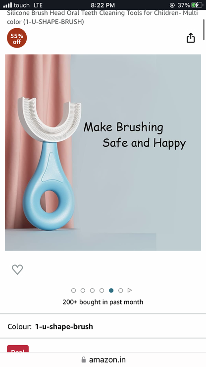 U-Shaped Toothbrush