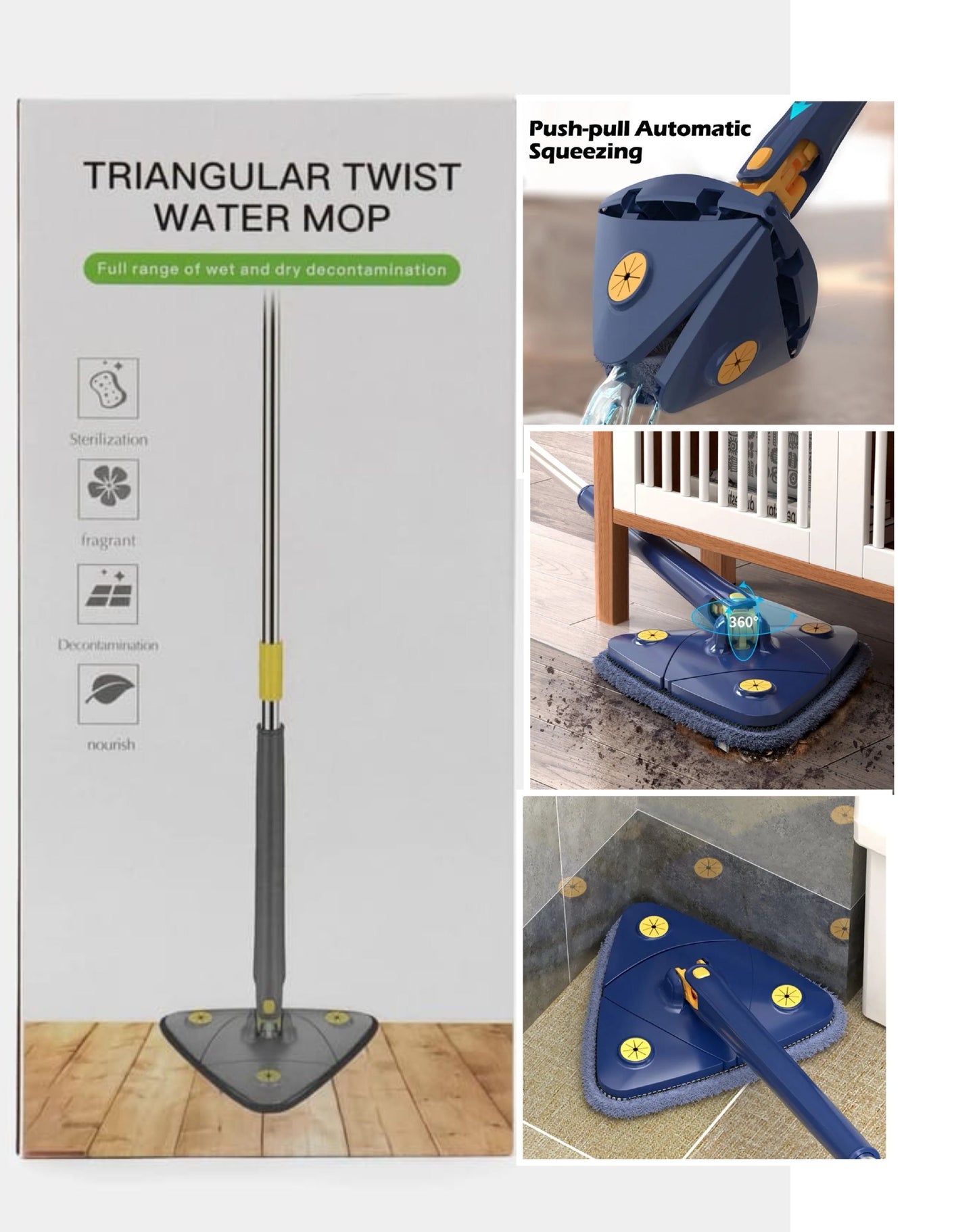 Triangle Twist Mop