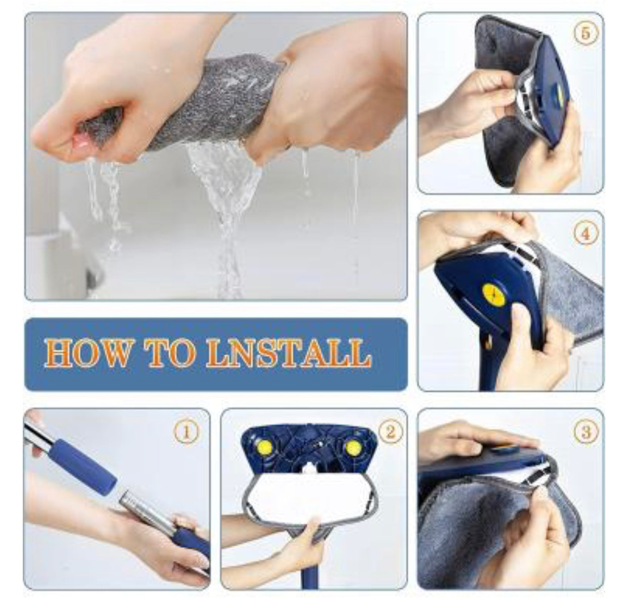 Triangle Twist Mop