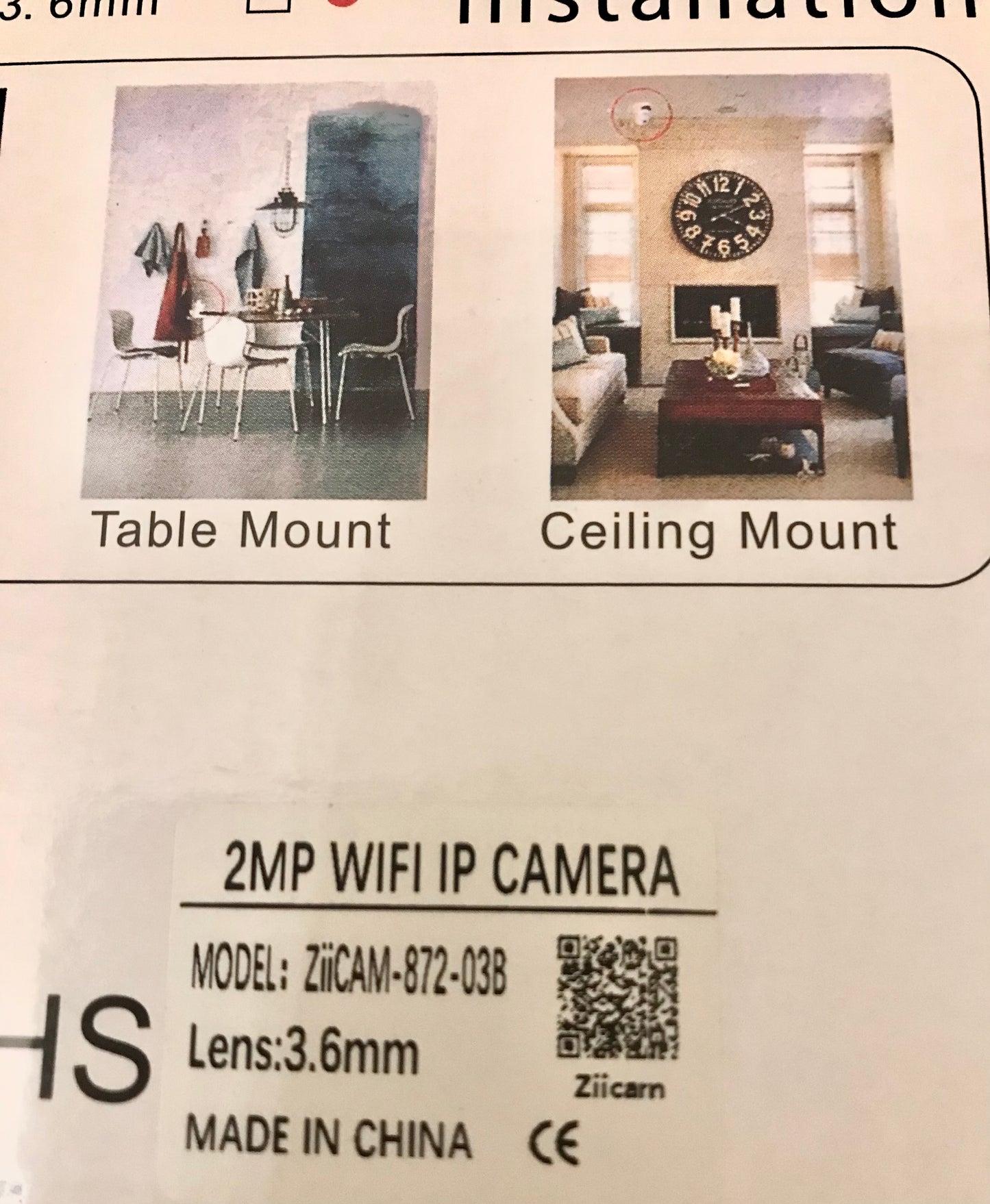 WiFi IP Camera