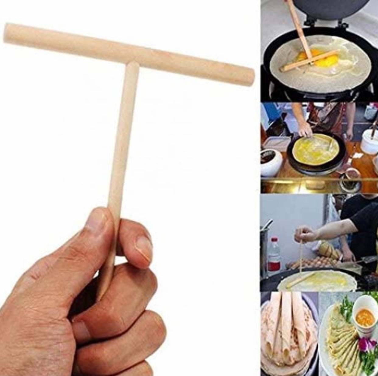 Wooden Crepe Spatula