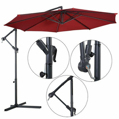 Hanging Parasol (Off-White)