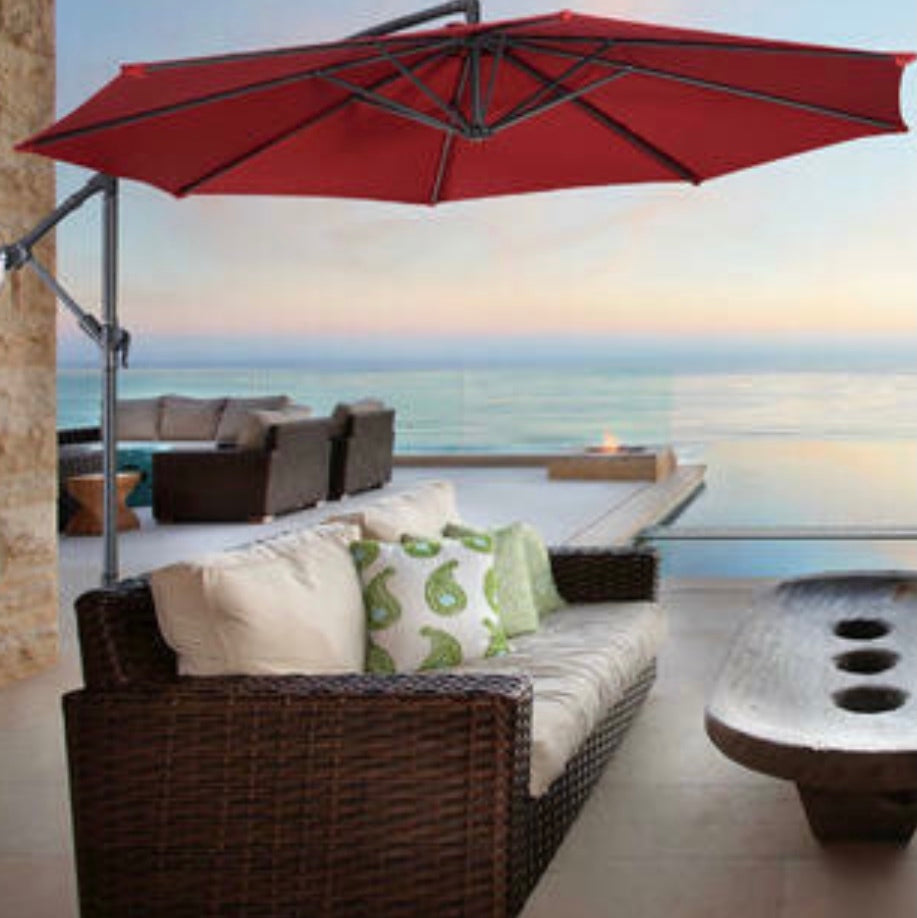 Hanging Parasol (Off-White)