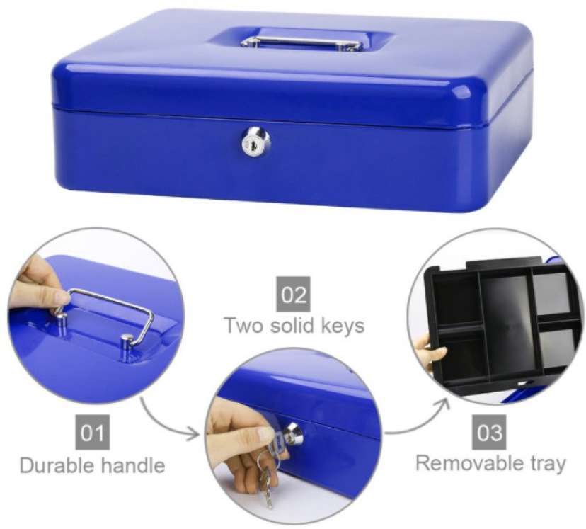 Metal Cash Box