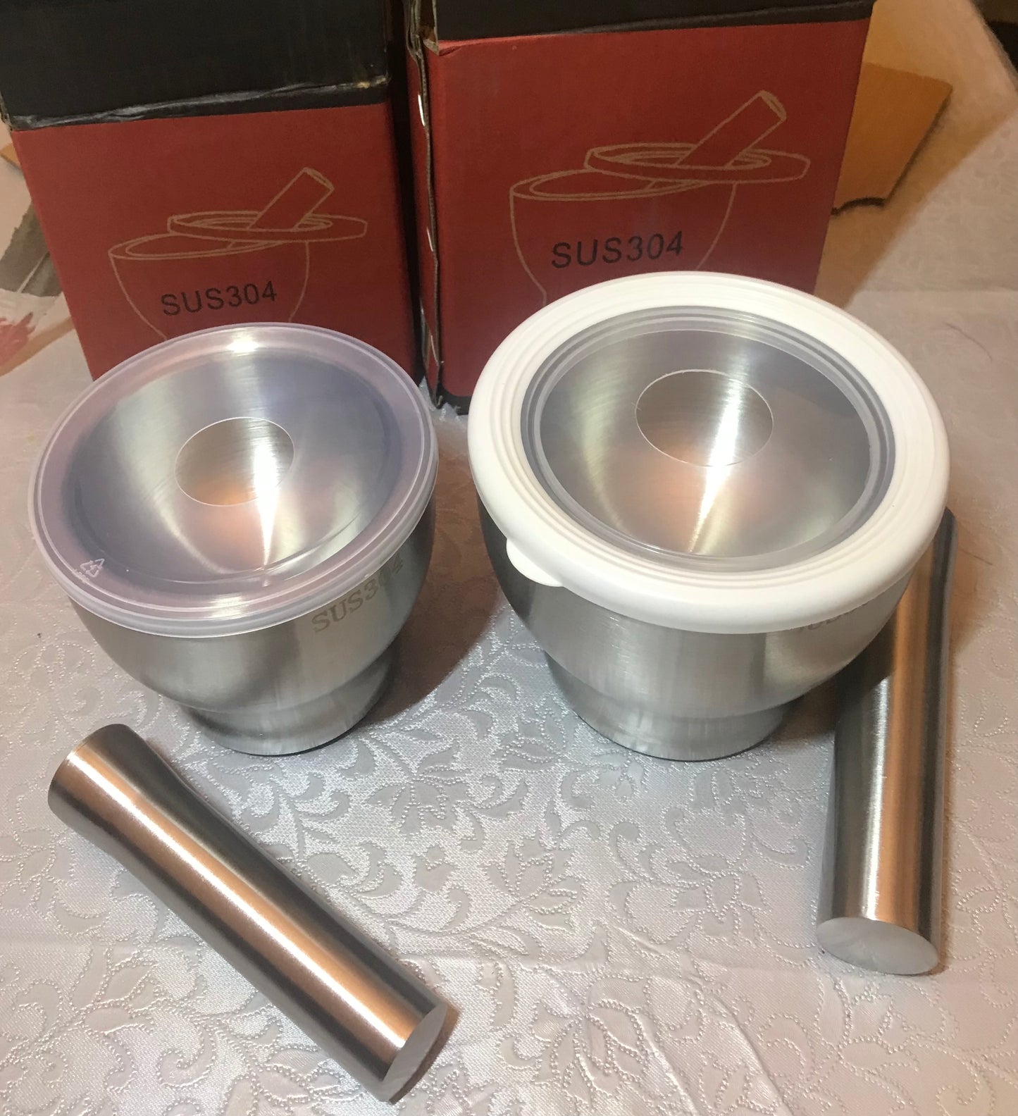 Metal Mortar & Pestle
