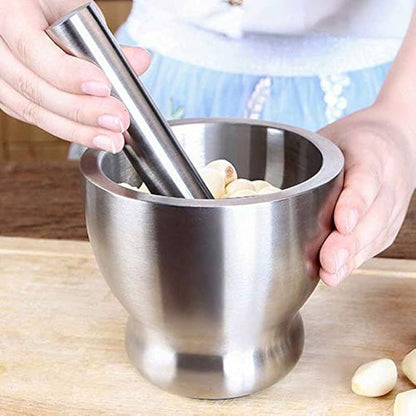 Metal Mortar & Pestle