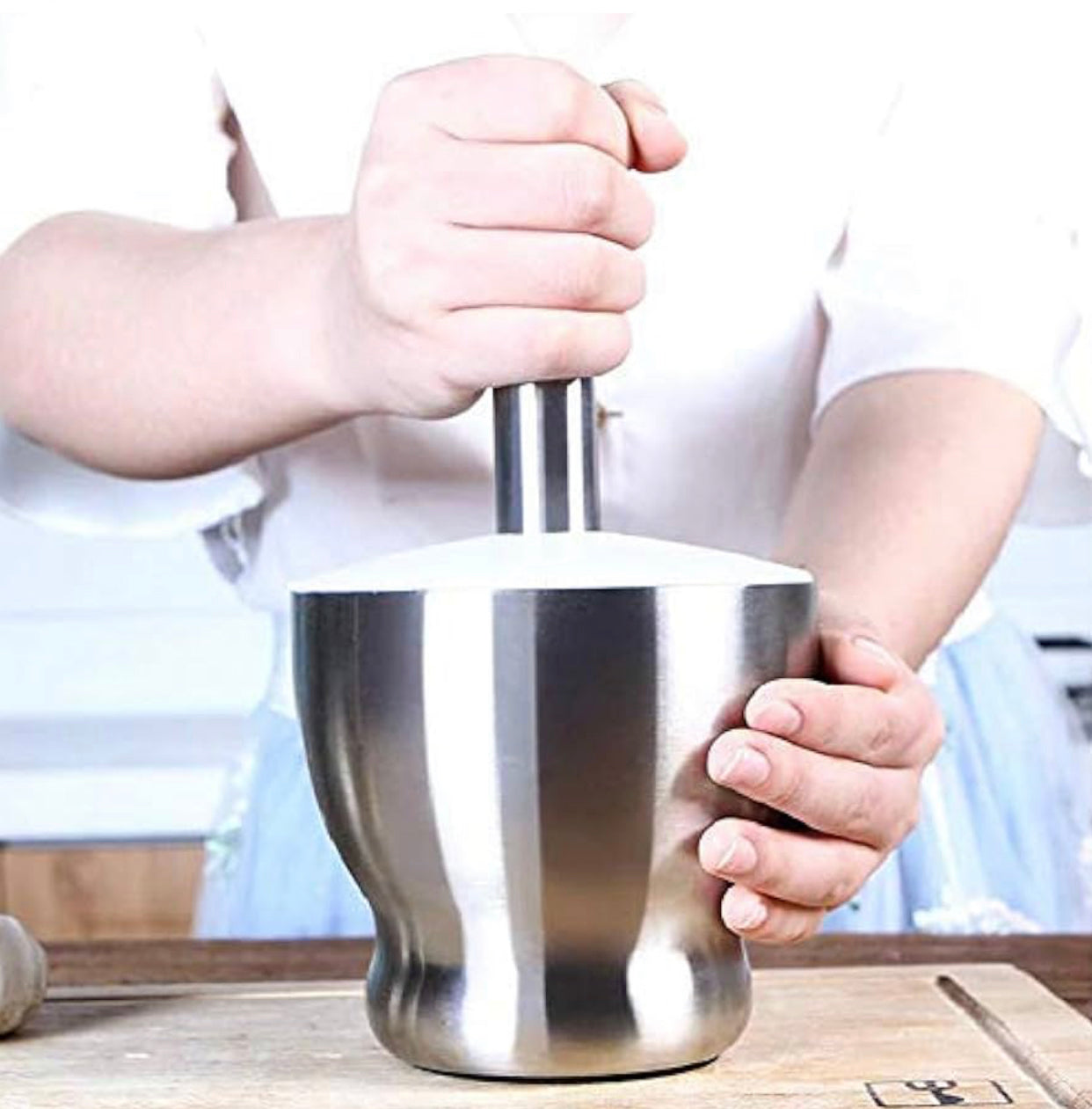 Metal Mortar & Pestle