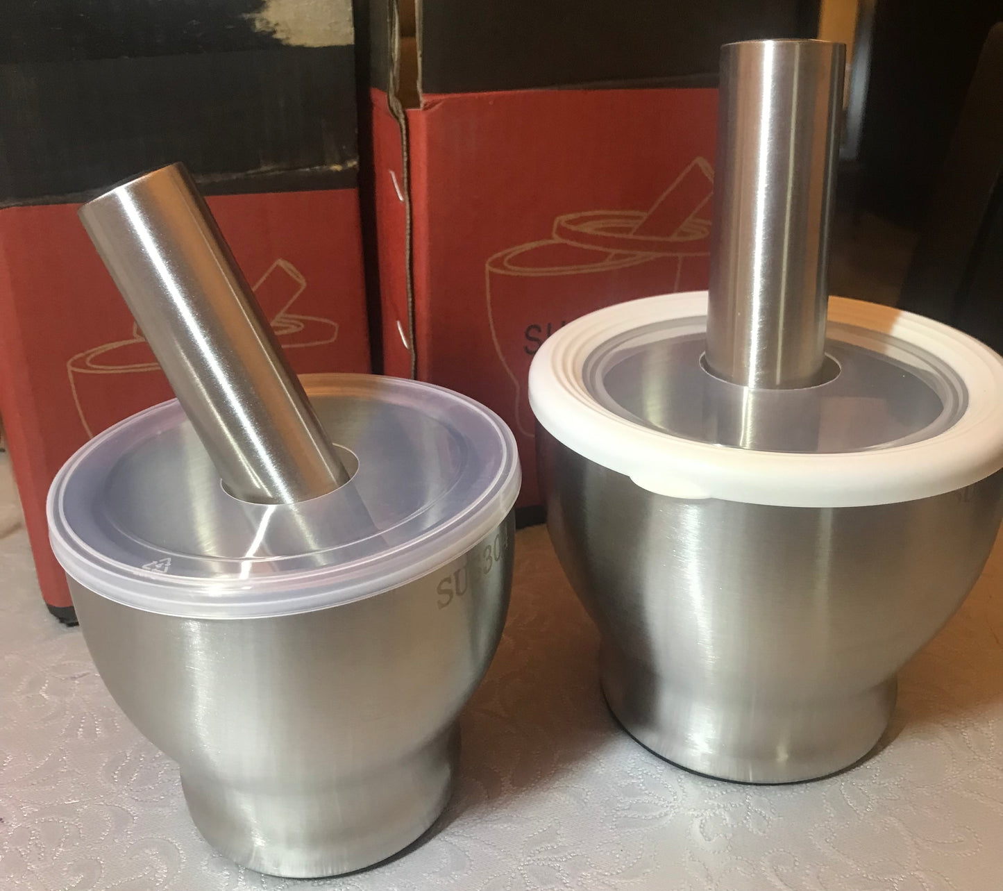 Metal Mortar & Pestle