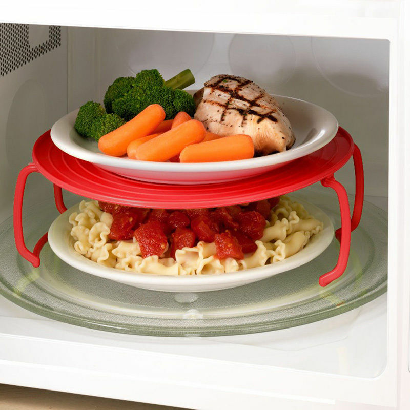 Microwave Placement Rack