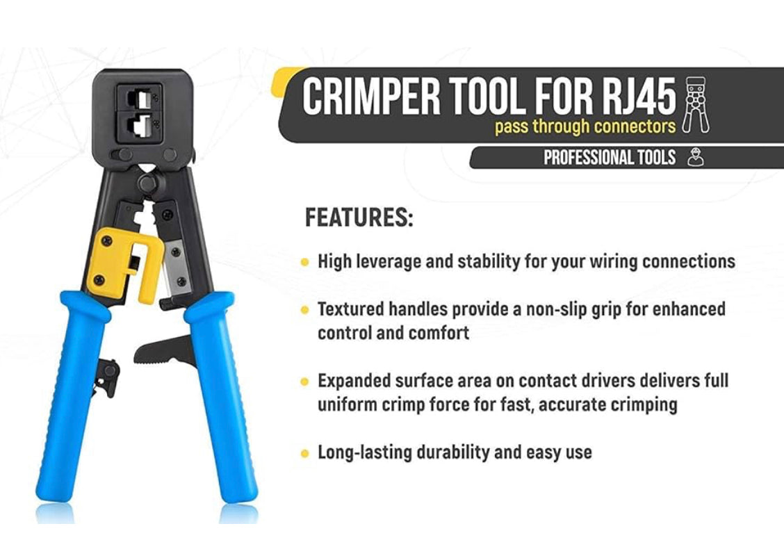 Network Cable Crimper