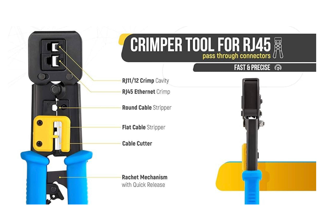 Network Cable Crimper