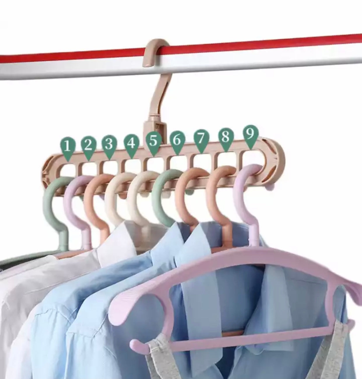 1-Pc Multi Port Hanger