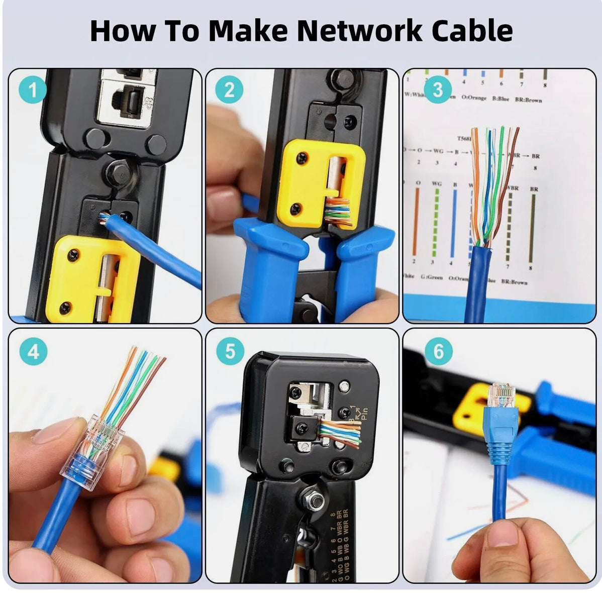 Network Cable Crimper
