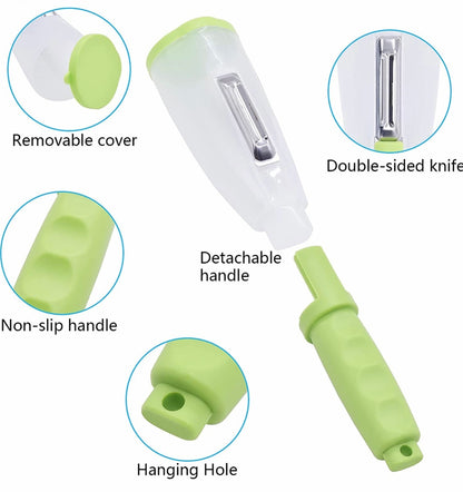 Peeler With Container