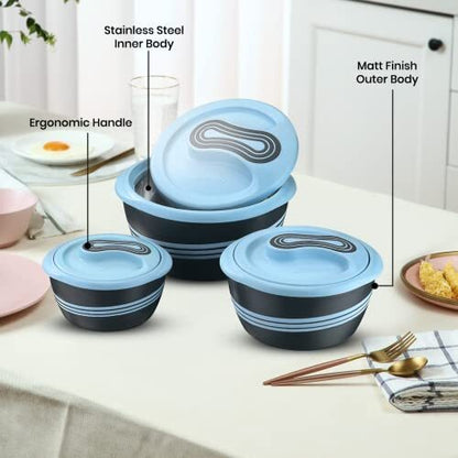 Palazio Insulated Casseroles (with Gift)