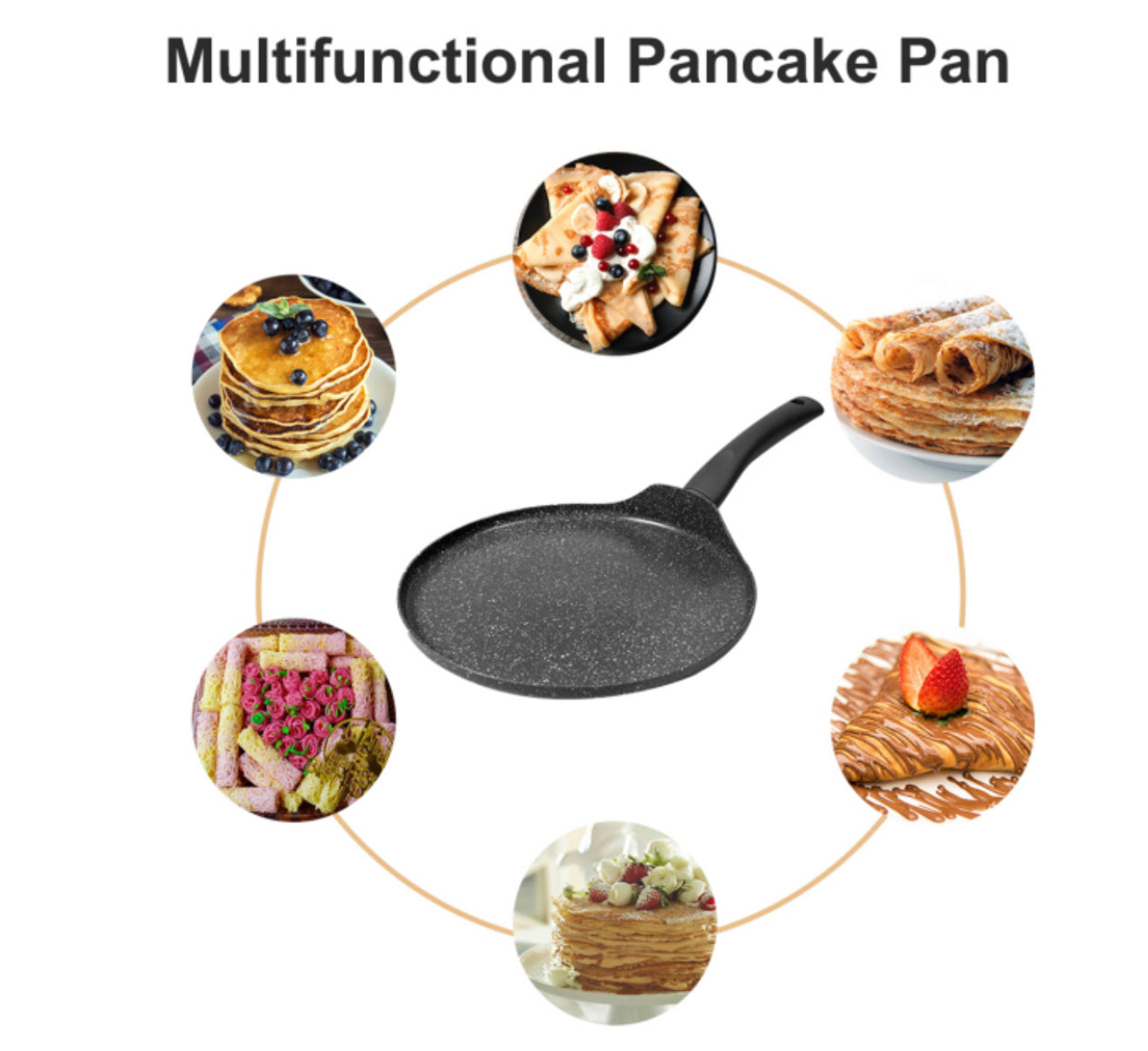 “Phoenix” Crepe Pan